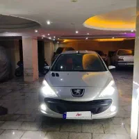 207 مدل 1401 نقره ای سقف فلز