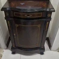 آینه و کنسول چوبی کارکرده|بوفه، ویترین، کنسول|تهران, ائمه اطهار|دیوار