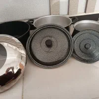 چند عدد قابلمه|ظروف پخت‌وپز|سنندج, |دیوار