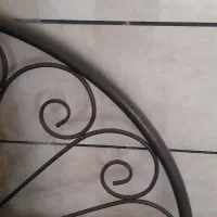 تختخواب دونفره   فرفورژه  سالم بدون کفی