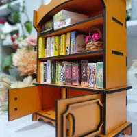 کتابخانه مینیاتوری|مجسمه، تندیس، ماکت|بوشهر, |دیوار