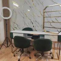 میزناخن دونفره با۴صندلی استن لاک