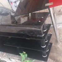 میز استیل شیشه ایی .ومیز تلویزیون شیشه ایی|میز و صندلی غذاخوری|گرگان, |دیوار