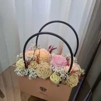 هدیه روز معلم گل شمع