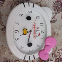 ساعت دیواری طرح Hello Kitty
