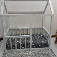 تختخواب مونته سوری با تشک|تخت و صندلی بچه|تهران, تهرانپارس شرقی|دیوار