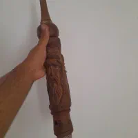 تنه قلیون گردو  زیبا وسنتی استفاده نشده