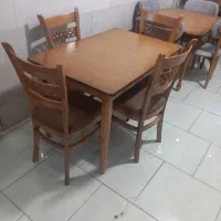 میز غذاخوری مدل خشتی