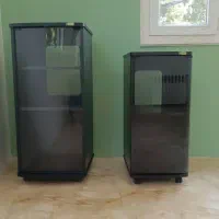 ترولی طبقه دار مشکی دوسایز