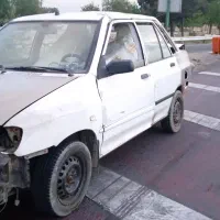 پراید 132مد88 تصادفی