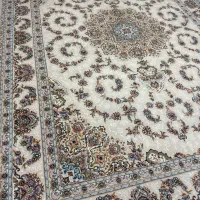 یه جفت فرش ۹ متری ۷۰۰ شانه خوشرنگ گل برجسته