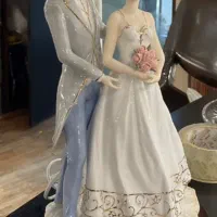 آباژور چینی عروس داماد مارک هوم کینگ