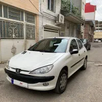 پژو ۲۰۶ مدل ۸۸ شاسی پلمپ در حد ۹۶|خودرو سواری و وانت|رشت, شهرک قدس|دیوار