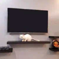 نصب تلویزیون های دیواری، نصب براکت،پایه دیواری،شلف