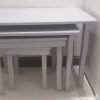 میز جلوی مبل سالم ۴ عدد