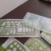 پرگار و اتود و شابلون معماری|لوازم التحریر|پرند, فاز ۰|دیوار