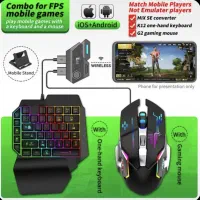 ماوس و کیبورد گیمینگ مدل Mix پاپجی و کالاف دیوتی|قطعات و لوازم جانبی رایانه|قزوین, |دیوار