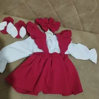 لباس یلدایی نونو از 6ماه تا یکسال و نیم ریز