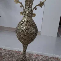 گلدان و شمعدان برنز|صنایع دستی و سایر لوازم تزئینی|ملایر, |دیوار
