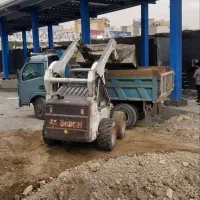 حمل نخاله و خاکبرداری بابکت ،نیسان بادسان