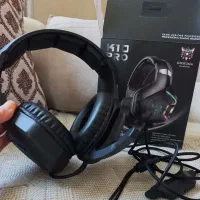 هدفون گیمینگ K10PRO با فن گوشی گیمینگ ریمکس