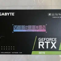 کارت گرافیک RTX 3070 VISION OC 8GB آکبند و پلمپ
