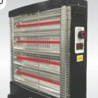 بخاری هیتر برقی 6 شعله فن دار با درجه کم و زیاد