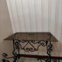تخت فرفورزه یک نفره و میز