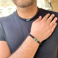 گالری مهر سنگ  دستبند انرژی هدیه روز مرد