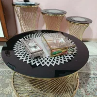 میز عسلی استیل