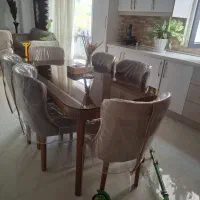 میز ناهارخوری|میز و صندلی غذاخوری|بجنورد, |دیوار