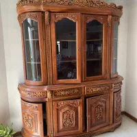 ویترین چوب راش