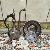 آفتابه و لگن مسی|کلکسیون اشیاء عتیقه|زابل, |دیوار