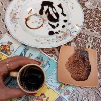 فال سرکتاب تاروت ورق ترکیبی با قهوه  تک نیت رایگان
