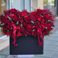 باکس گل باشکوه الماس کد ۱۷۱۸ گلاریس