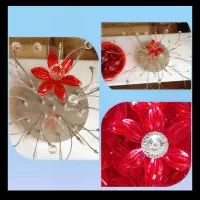 لوستر شاخه ای گلدار