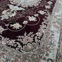 یه جفت فرش ۹ متری خاص رنگ لاکی فروشی|فرش|قم, ولیعصر|دیوار