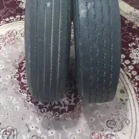 دو عدد لاستیک عقب نیسان کامل ۶۰ درصد