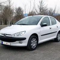 پژو ۲۰۶ مدل v8 کارکرد ۶۸۰۰۰