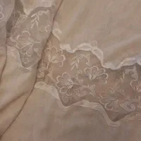 پرده حریر سفید|پرده، رانر، رومیزی|سیرجان, |دیوار