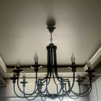 لوستر آویز ۱۰ شاخه|لوستر و چراغ آویز|اندیشه, اندیشه فاز ۳|دیوار