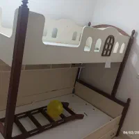 تخته دو طبقه کلبه