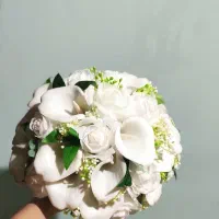 دسته گل مصنوعی عروس|گل مصنوعی|رشت, لاکان شهر|دیوار