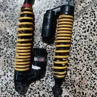 کمک عقب کپسولی زرد وسایل موتور