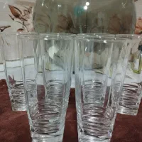انواع لیوان ترک و اصلی.پارچ آبمیوه گیری صنعتی.سینی|ظروف سرو و پذیرایی|مشهد, حرم مطهر رضوی|دیوار
