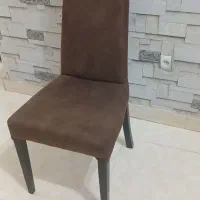 تک‌ صندلی قهوه ای تک