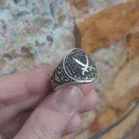 انگشتر نقره مردانه شمشیر علی