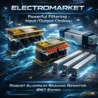 چوک ورودی و چوک خروجی و مقاومت ترمز الکترومارکت