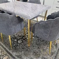 میز غذا خوری ۴ نفره صدفی