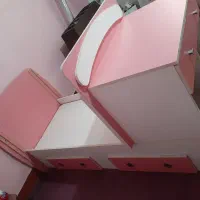 ست تخت خواب کودک و نوجوان با بوفه|تخت و سرویس خواب|میاندوآب, |دیوار